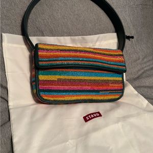 Staud Tommy Beaded Women's Shoulder Bag